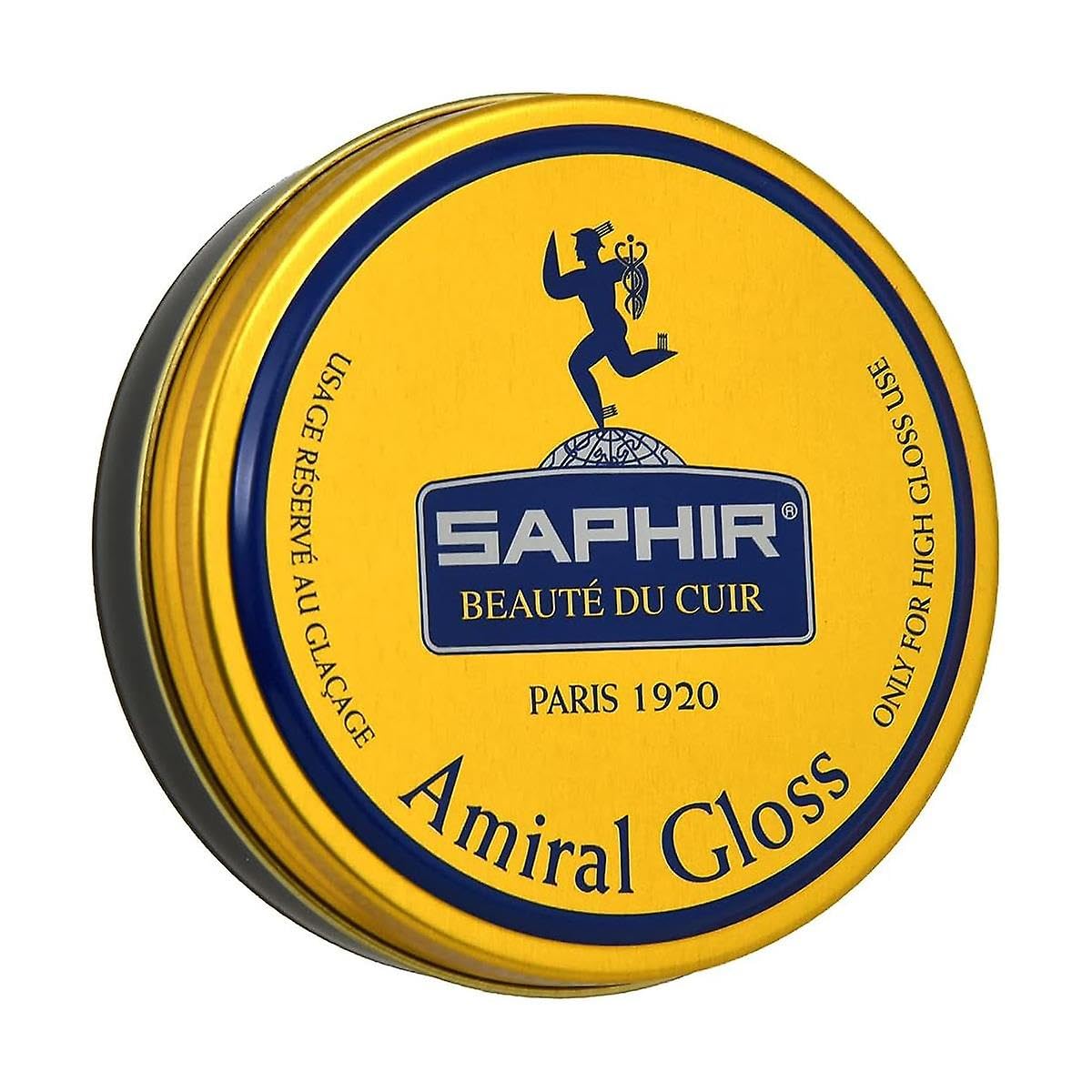 SAPHIR Amiral Gloss Leather Shoe Care Polish Wax for High Gloss Mirror Shine - Dress Shoes
| SAPHIR Amiral Gloss - Perf
